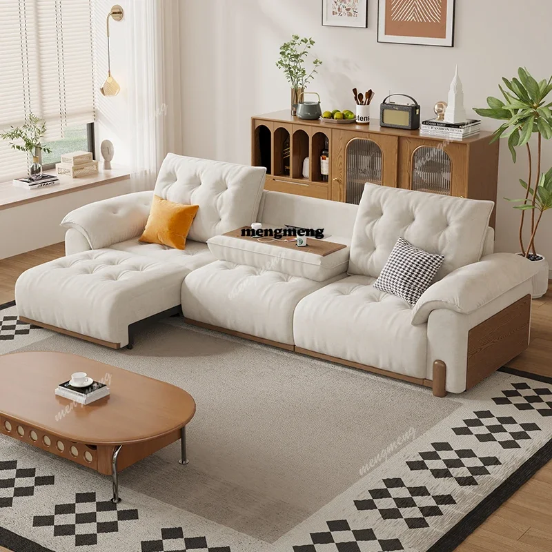 Nordisches multifunktionales Schlafsofa, minimalistisches, komfortables Design, Wohnzimmer-Sofas, moderne Luxus-High-End-Wohnmöbel