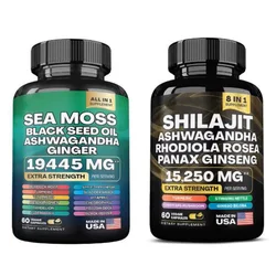 Dynamic Vitality Bundle - Sea Moss Multivitamin & Shilajit Power Combo