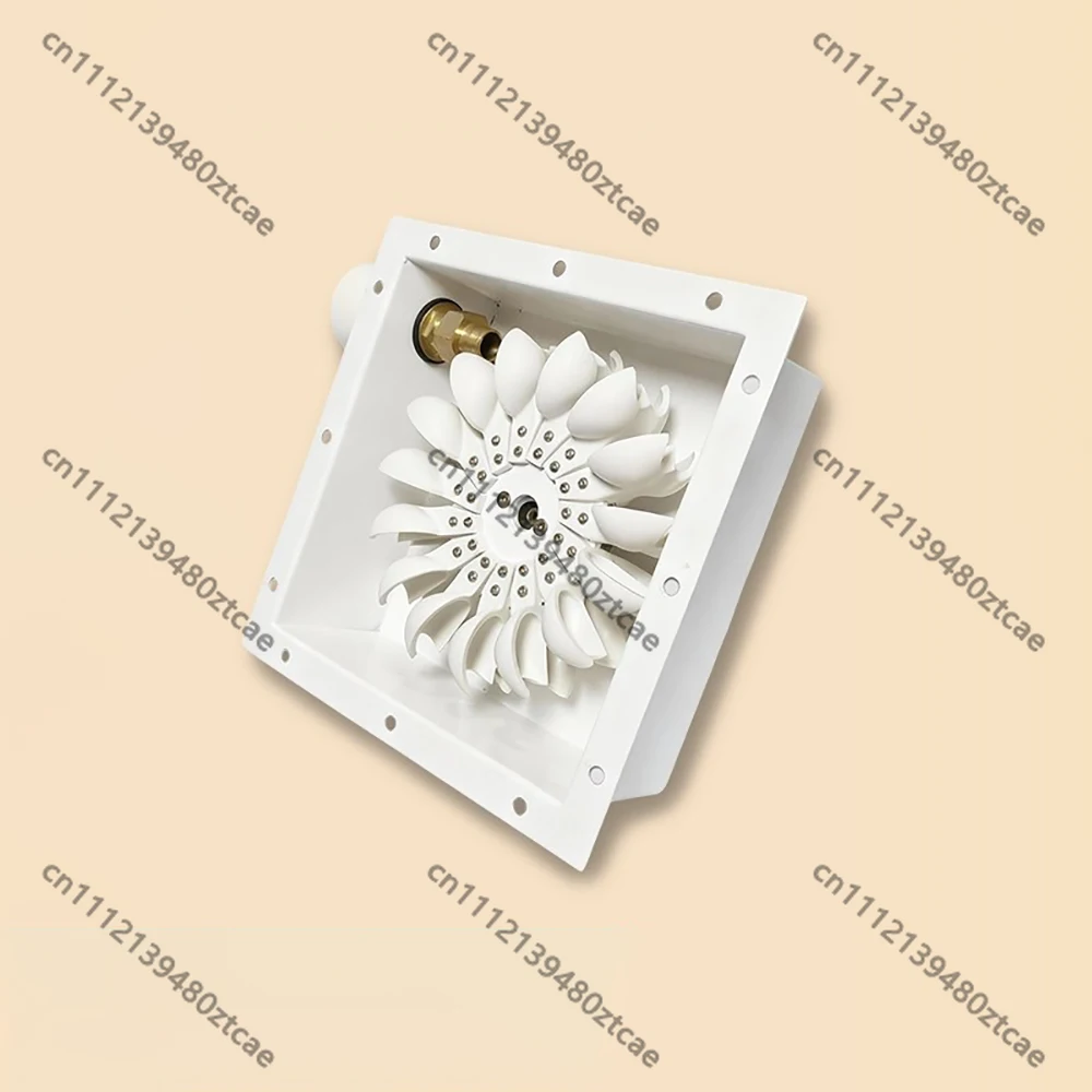 500W Micro Pelton Hydraulic Generator Low Speed High Efficiency Permanent MagnetPowerUnit WaterEnergy Power Generation Equipment