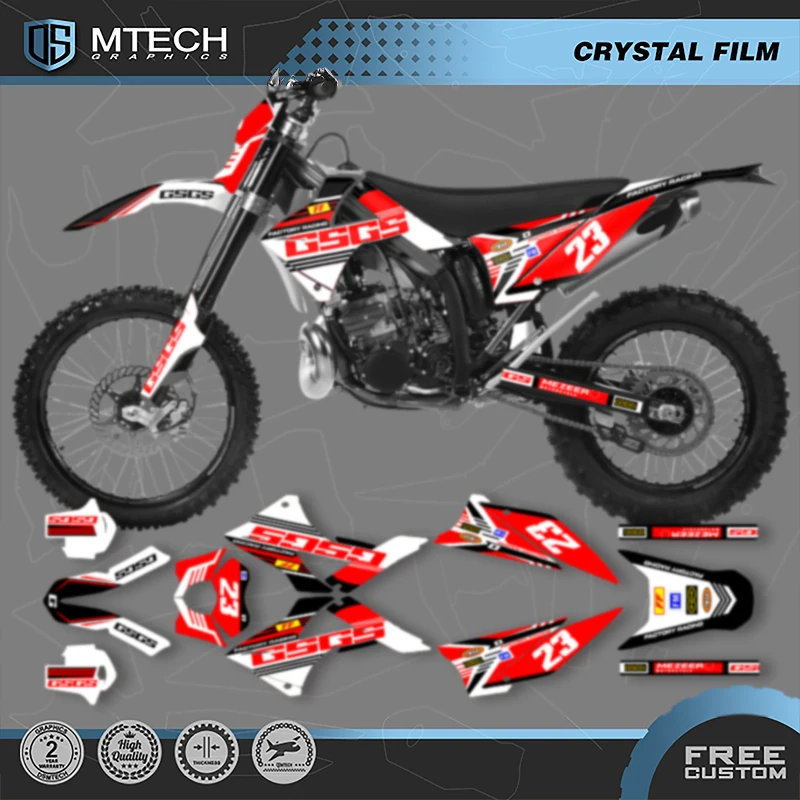 

DSMTECH Custom Team Graphics Backgrounds Decals Stickers Kits For GASGAS Gas Gas 2010 2011 EC MC 200 250 300 350