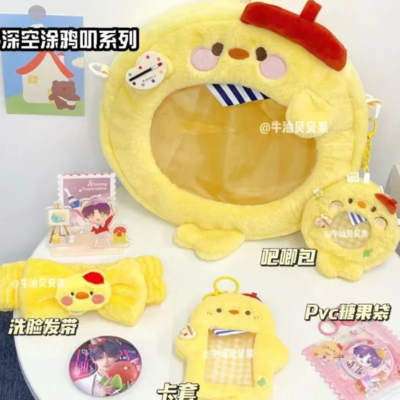 Fan Genuine Xavier Rafaye Zayne Sylus Y2K Love And Deep Space Itabag Plush Big Mouth Bag High Beauty Academy Style Backpack New