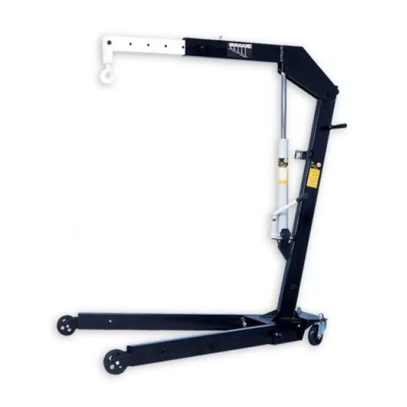 Heavy Duty Folding Hydraulic Lifting Crane Movable Layout Factory Workshops Hoisting Metal Material Lifting And Maintenance Jobs