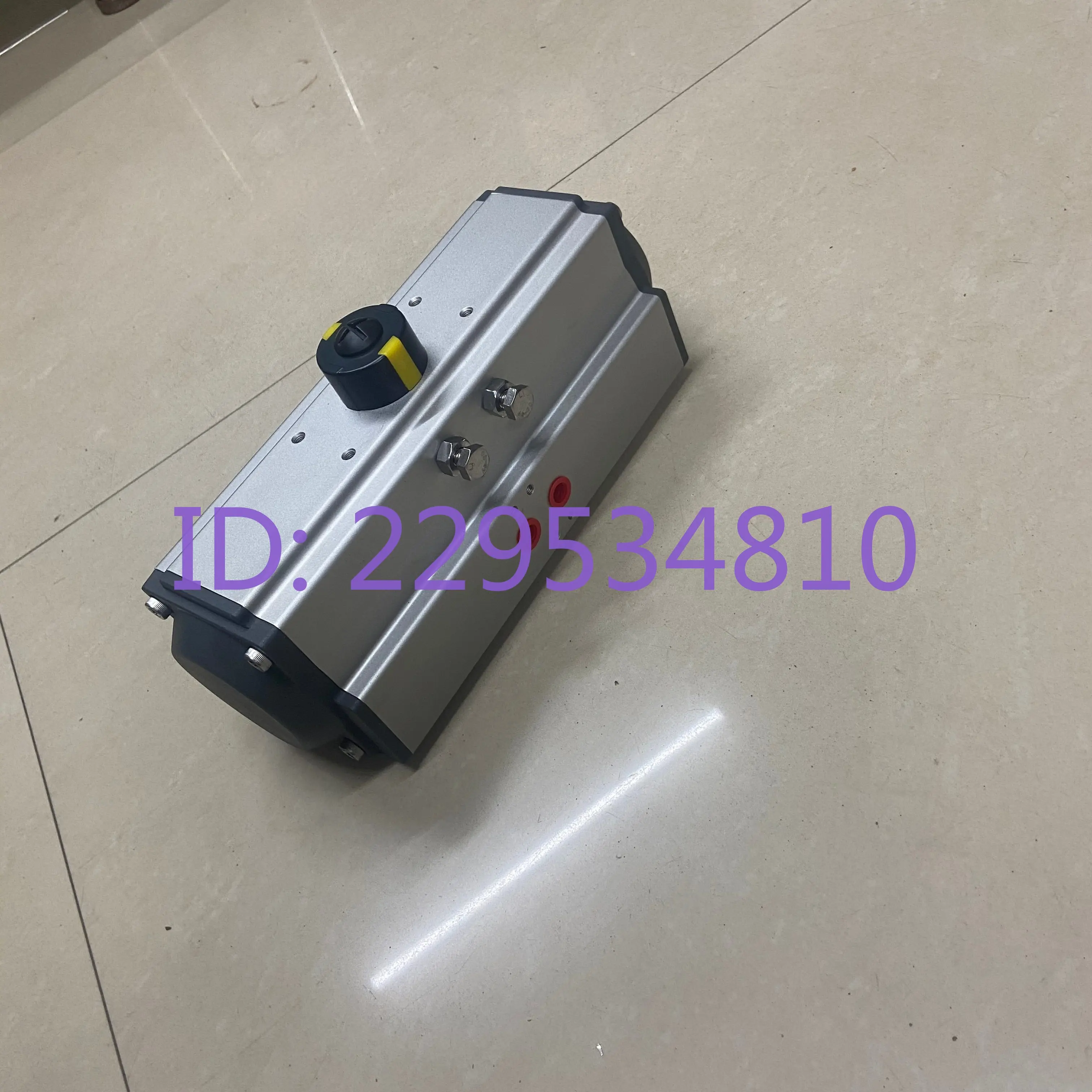 Pneumatic three-stage actuator 120/135/180 degrees double acting, quality assurance