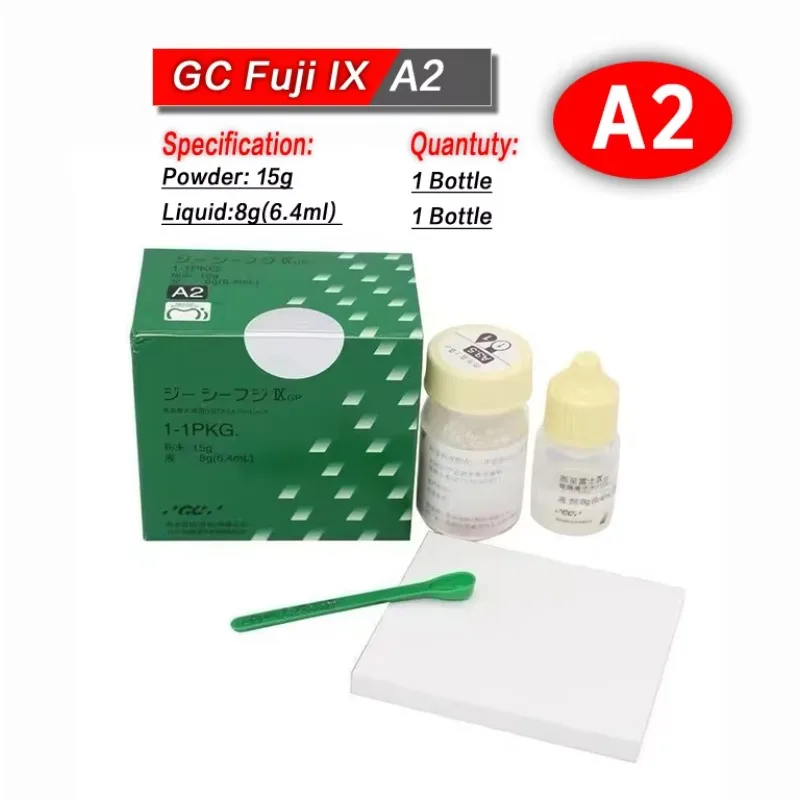 Fuji IX Dental Materia Permanently Set Teeth Repair Kit  Glass Ionomer Cement for Dental Restoration Oral Cavity Powder Liquid