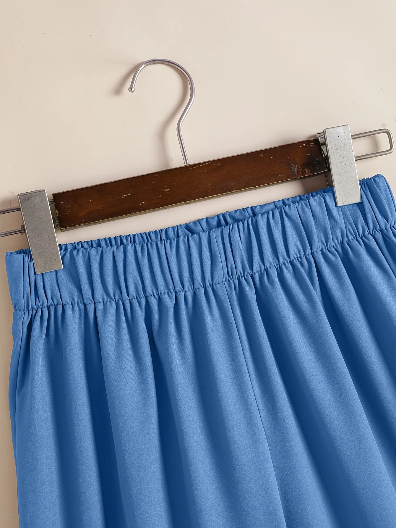 여름 반팔 프린트 라운드넥 캐주얼 여성 바지 세트