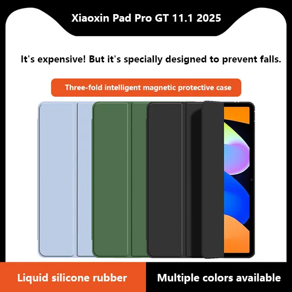 

Чехол для Lenovo Xiaoxin Pad Pro GT 11,1 дюйма Idea Tab 11 Pad 11 M11 B11 K11 Xiaoxin Pad 11 2024, тонкий кожаный защитный чехол