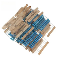 150/300PCS 1% Tolerance Metal Film Resistor Kit 1K-820K/ 0.1R-750R 30 Values  1/2W/ 1W/ 2W High Precision Resistor Assortment