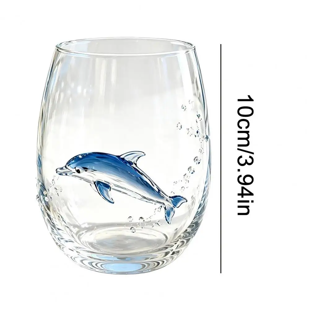 Octopus Tentacle Glass Octopus Glass Tumbler Set Handcrafted Stemless Wine Glasses Ocean Creature Barware for Coastal for Ocean