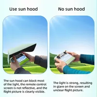 For DJI Mavic 3 Classic/Mini 3 Pro/ Mini 3 Pro Drone DJI Remote Screen Remote Control Folding Sunshade Awning Accessories