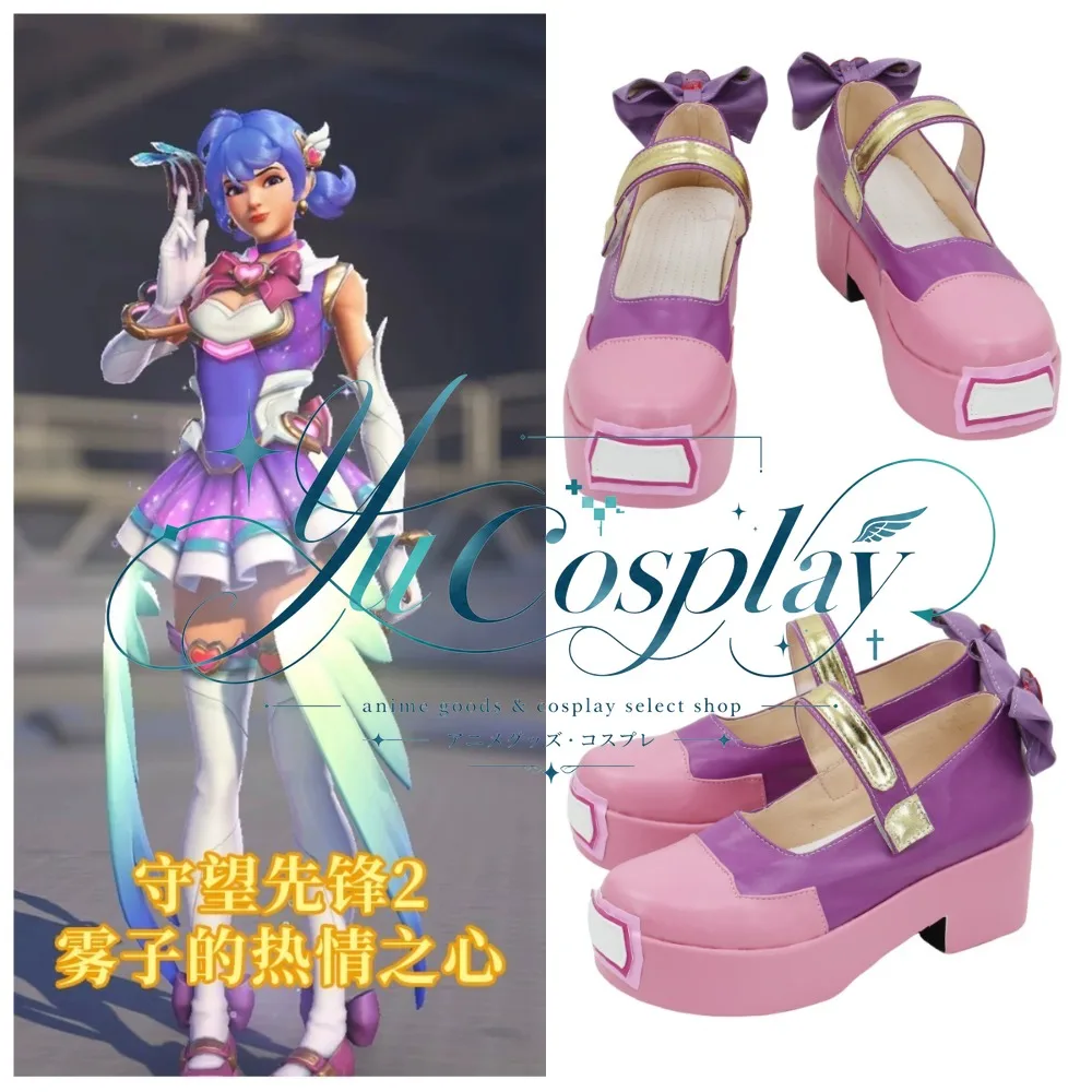chaussures-de-cosplay-game-kiriko-passion-heart-bottes-de-performance-personnalisees-pour-convention-et-jeu-de-role