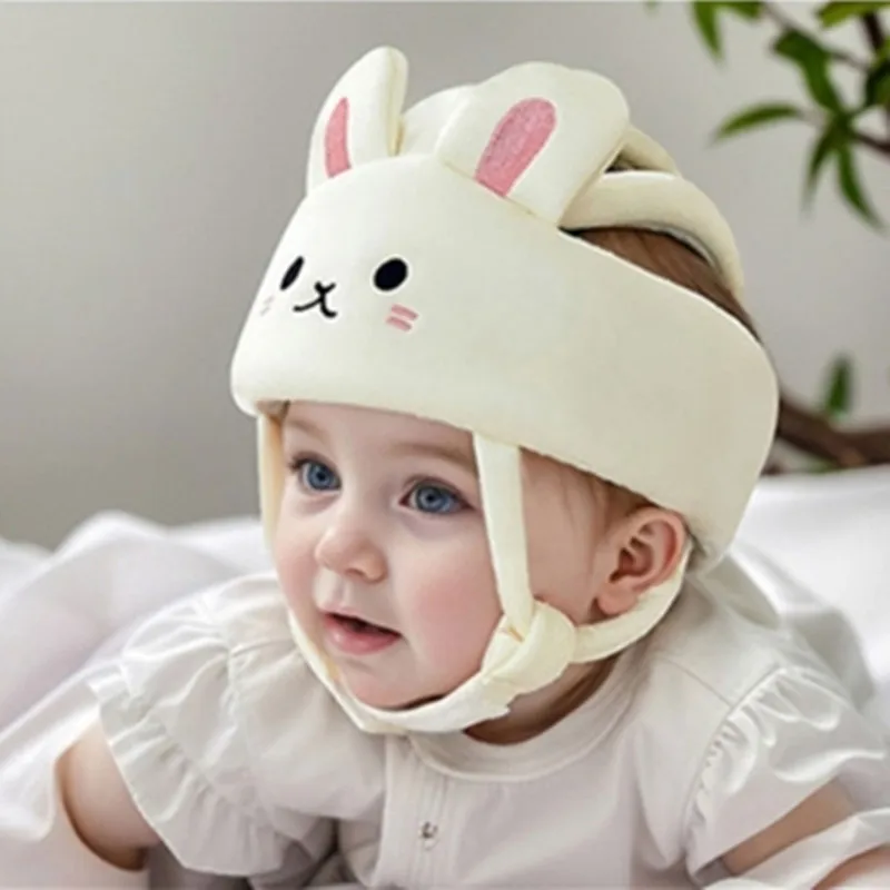 Baby Head Protection Hat Cartoon Toddlers Safety Helmet Head Cushion Bumper Bonnet Baby Head Protector for Crawling Walking Run