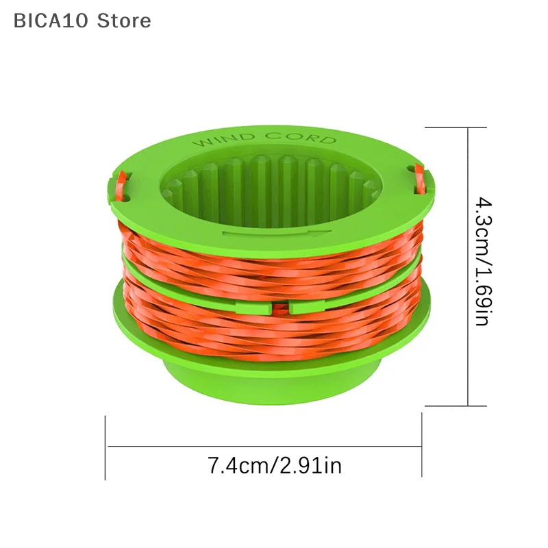 AS1300 Weed Eater String Trimmer Spool For EGO 15-Inch ST1500 ST1500-S,Weed Wacker String Trimmer Line 0.095" 15Ft