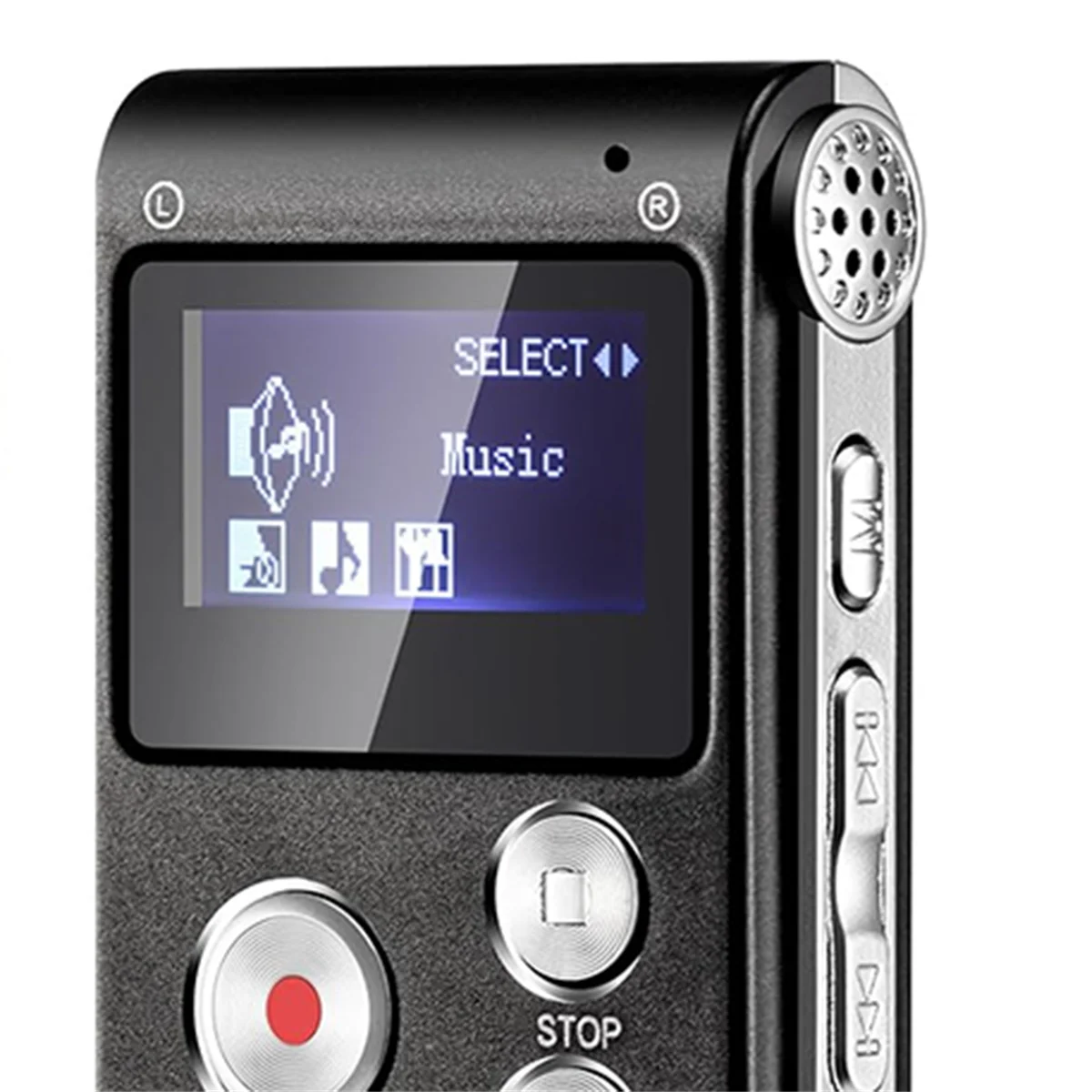 A79G 4종 장비 키트 FM 라디오, 8GB 디지털 음성 녹음기, 스캔용 LED 조명 2개, 고양이 공 배터리 포함