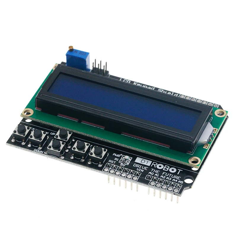 Lcd Keypad Shield LCD1602 Lcd 1602 Module Display Voor Arduino ATMEGA328 ATMEGA2560 Uno Blauw Scherm