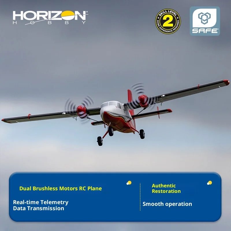 

Horizon Model UMX Twin Otter Model Airplane Fixed Wing 574mm Wingspan Children's Toy Birthday Gift