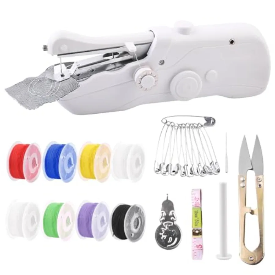 

Handheld Sewing Machine for Beginners, Mini Sewing Machines for Quick Stitching, Practical Sewing Tool Portable Sewing Machine