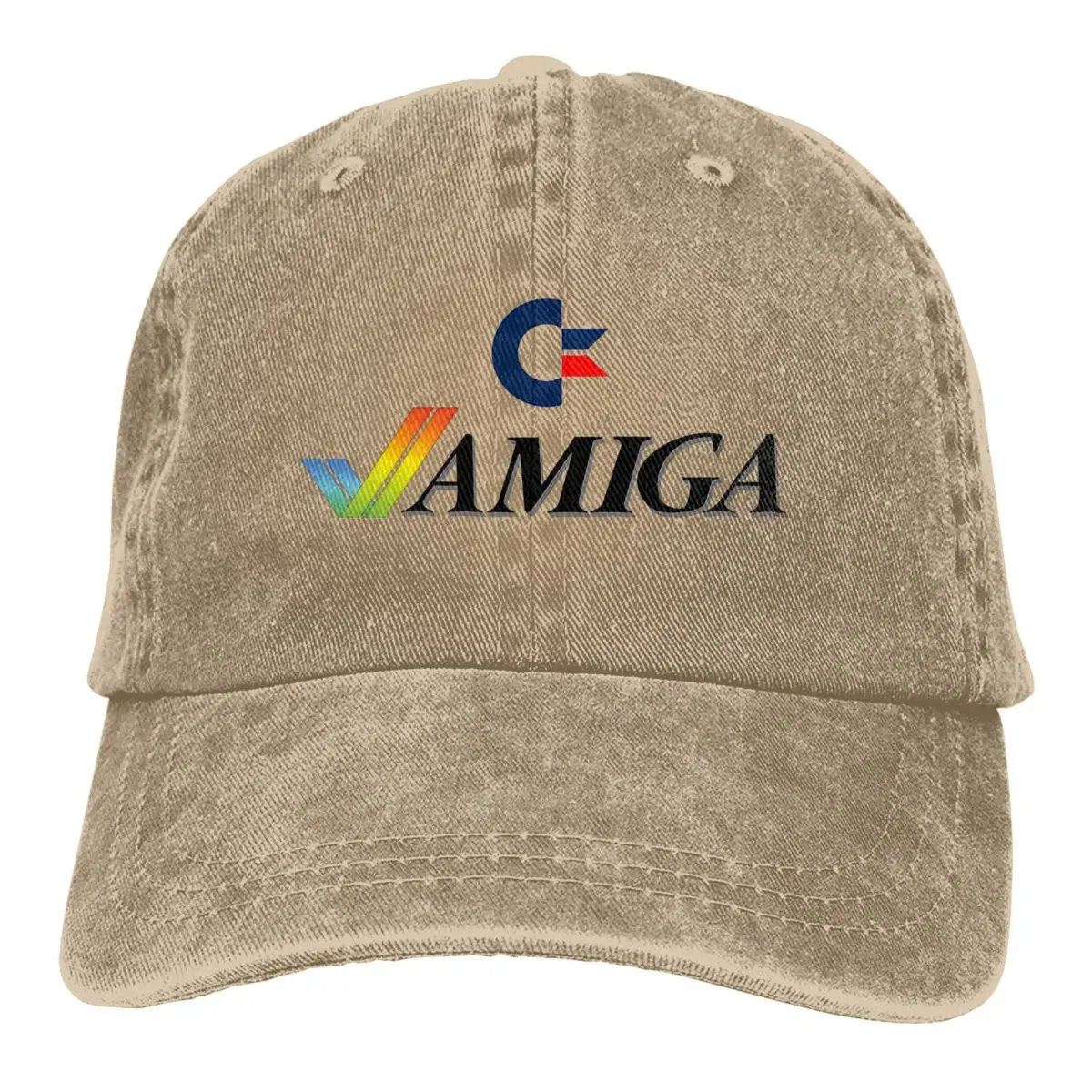 

Commodore Amiga Baseball Cap Vintage Dad Hats Men Outdoor Adjustable Fit Hats Cap