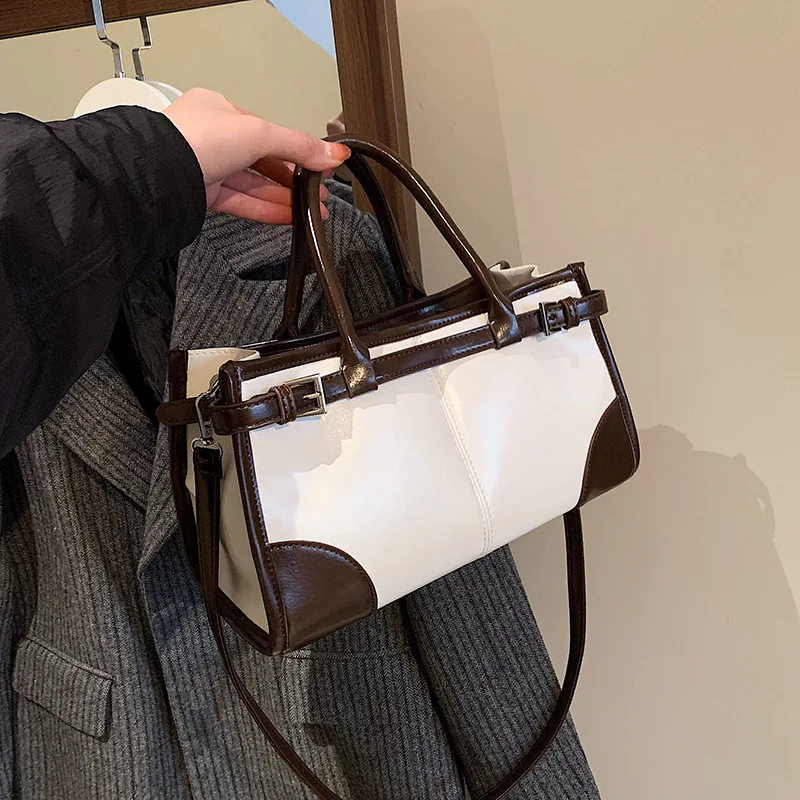 2024 New Luxury Designer Pureses And Handbags Pure Color Large Capacity Shopper