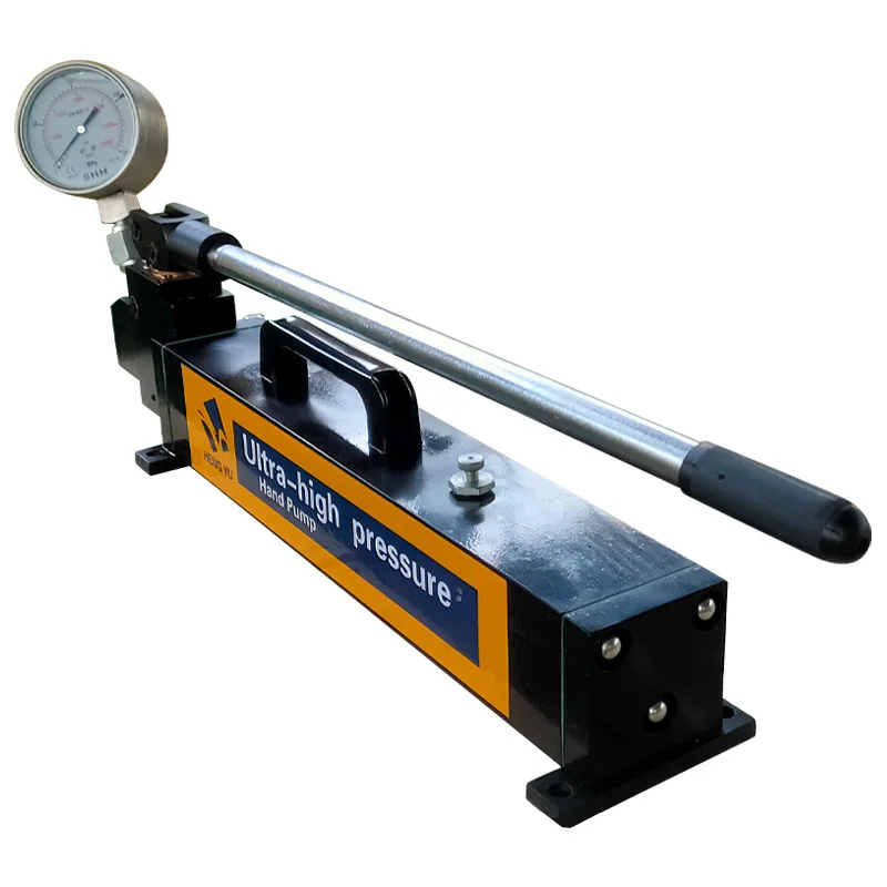Ultra-high Pressure Manual Hydraulic Pump 300mpa Manual Pressure Test Oil Pump Large Flow Adjustable Two-way Hydraulic