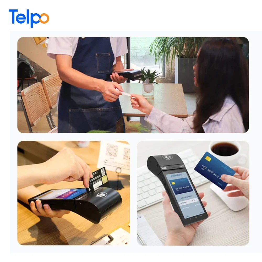 contactless portable mobile terminal credit card reader swipe card payment machine price