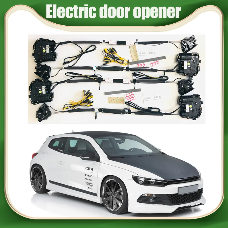 Smart Auto Electric Suction Door Lock for Volkswagen Scirocco Automatic Soft Close Door Super Silence Car Vehicle Door