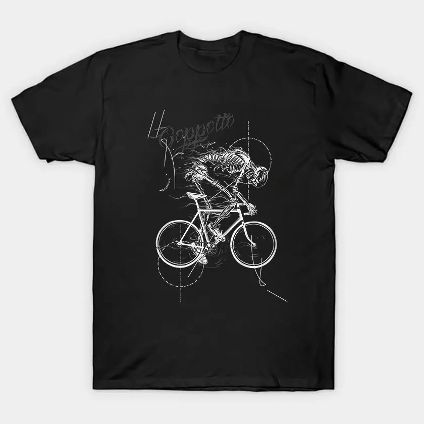 X-Ray Rider Ride Till Die Cycling Til Die Cycling Skeleton Riding a Bicycle Skull Cycle Bike to the Death funny t shirt for men