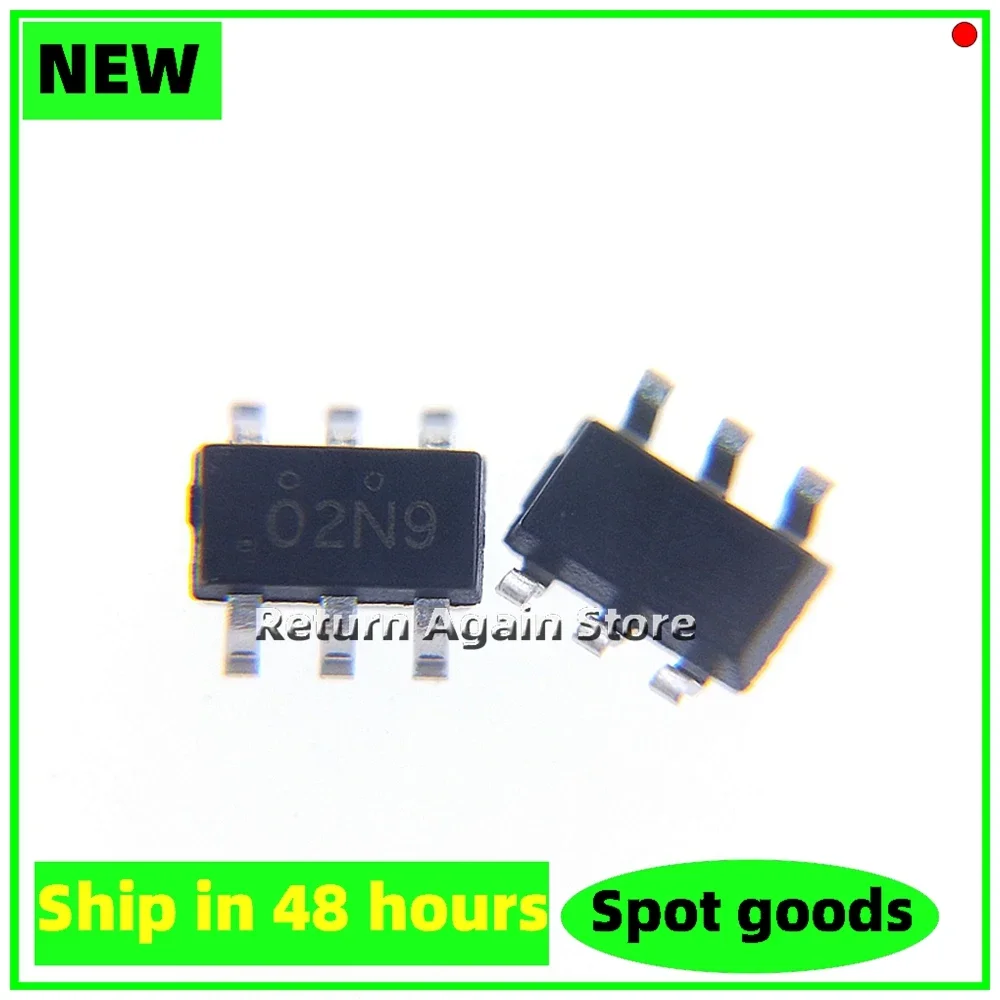 50PCS/LOT NDC7002N Silkscreen：02N*  02N9 SOT23-6 MOSFET NEW