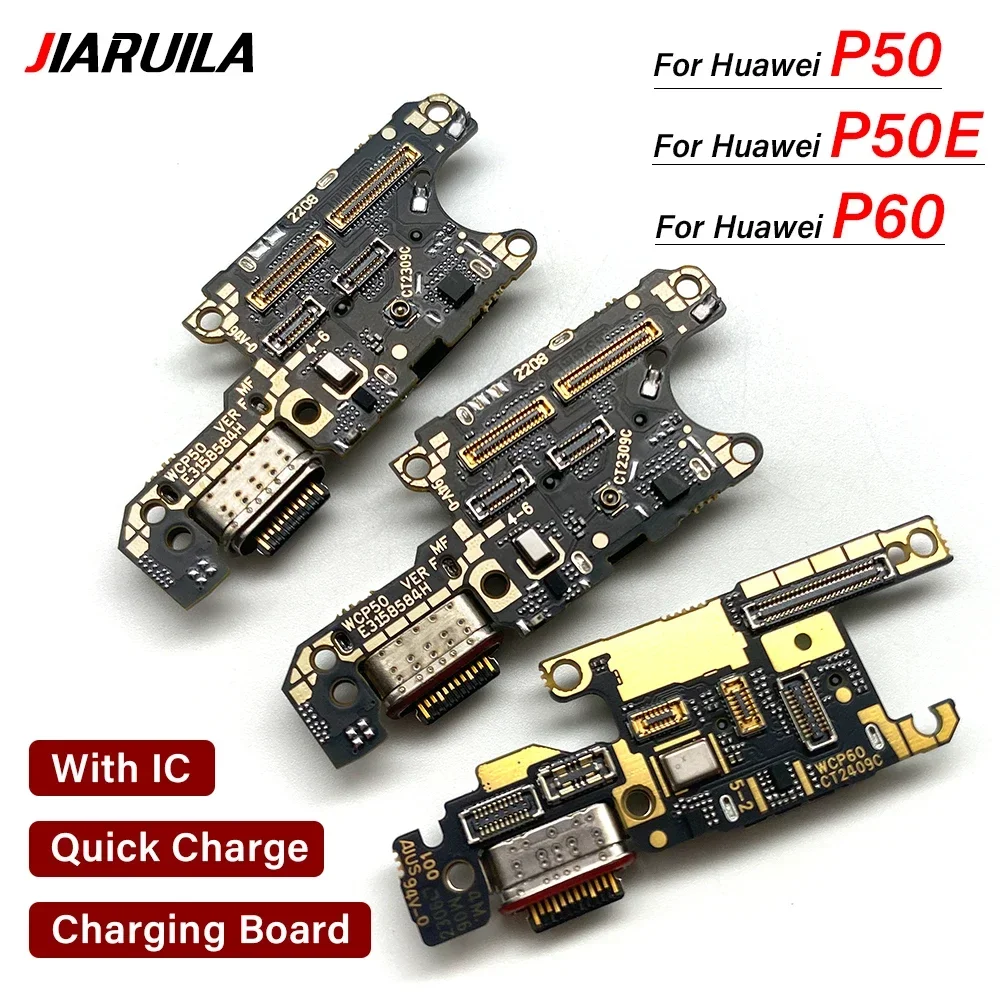 جديد شاحن USB شحن ميناء حوض موصل ميكروفون مجلس الكابلات المرنة لهواوي P50 برو P60 Pura 70 برو ماتي 40 5G 50