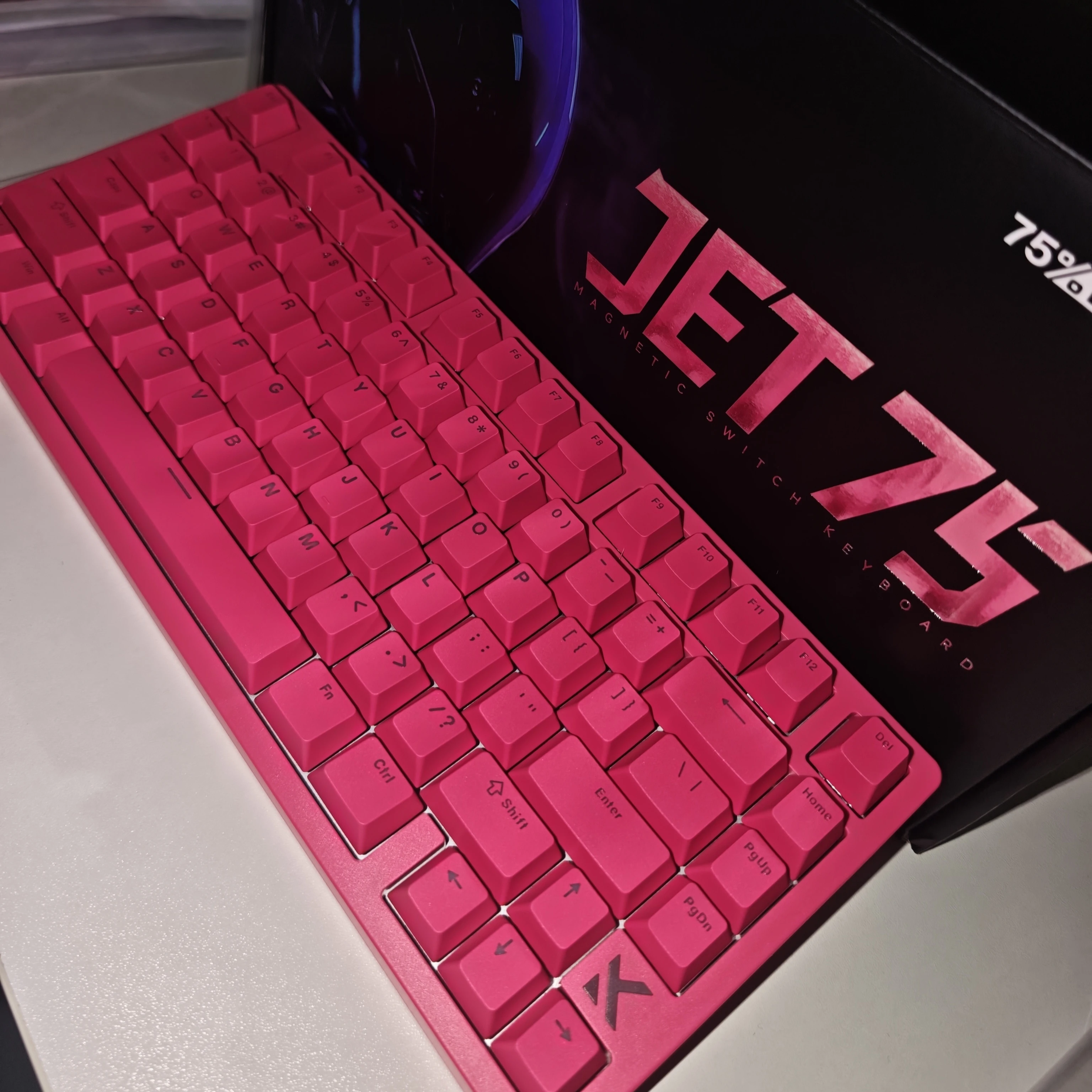 

Механическая клавиатура Mchose Jet 75, 8 К, класс конкурса, 0,1 мс, низкая задержка, магнитная ось, прокладка, проводная игровая клавиатура для киберспорта