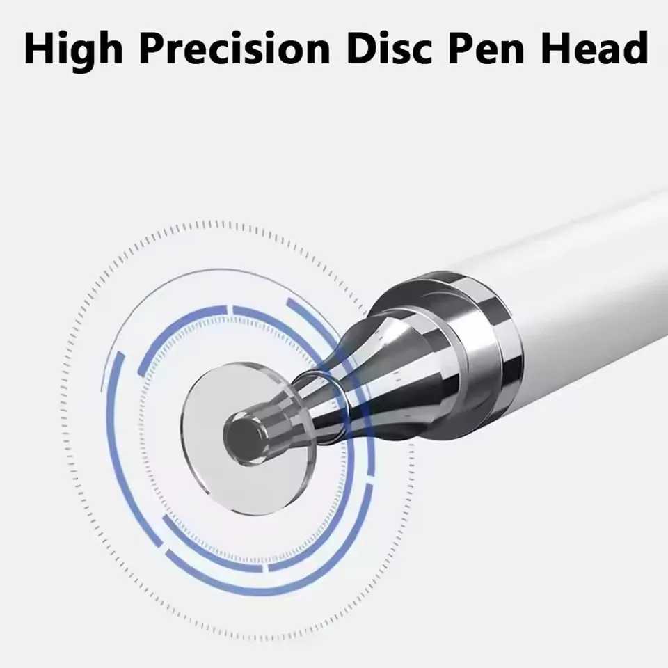 Replaceable Magnetic Stylus Pen Disc Tips Universal Round Shape Penpoint High Precision Pen Tip for Touch Screen Devices