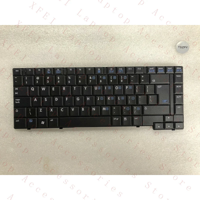 D  New For HP Compaq 6710b 6710s 6715b 6715s UI black keyboard