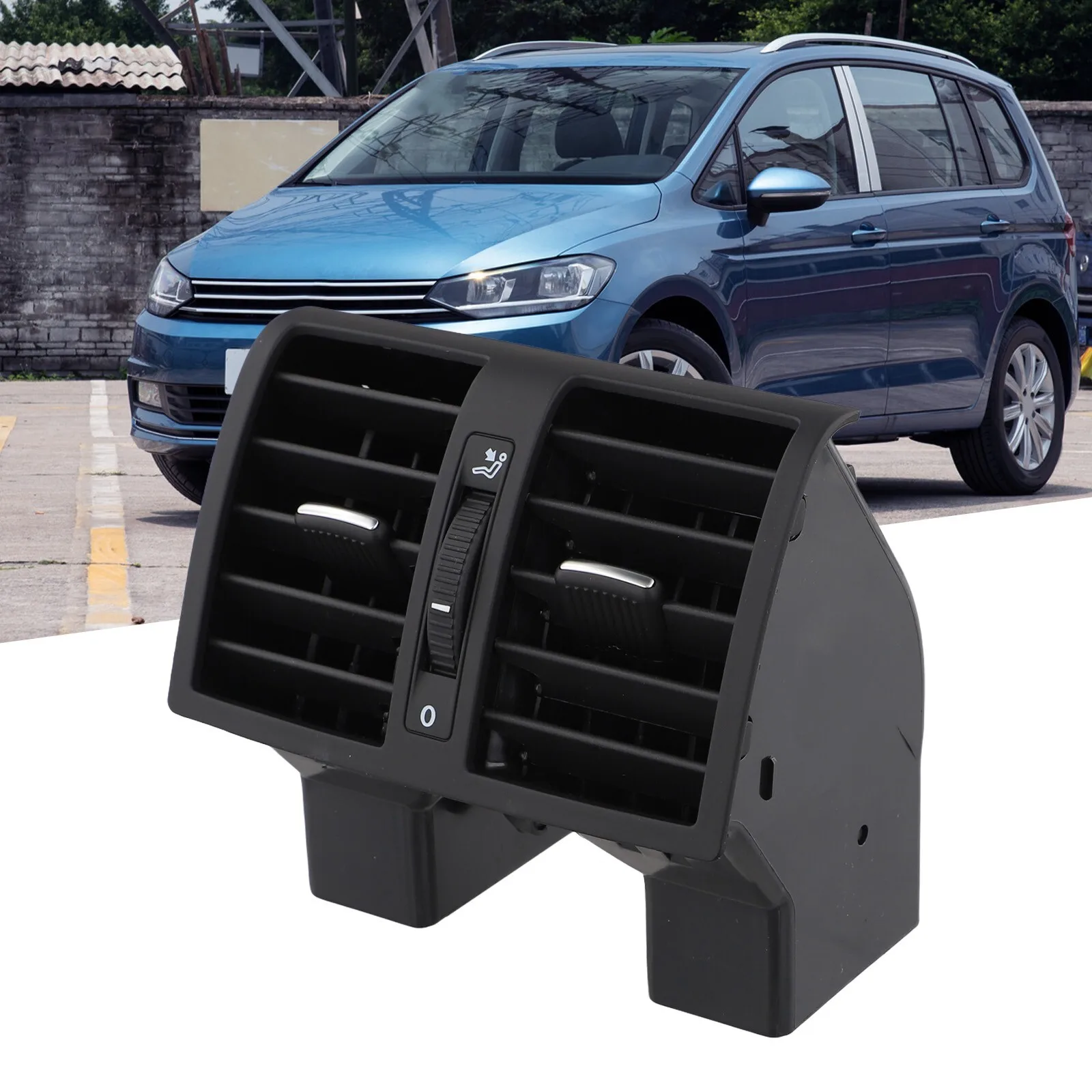 

Задняя решетка кондиционера переменного тока в сборе для VW Touran 2003 2004 2005 2006 2007 2008 2009-2014 2015 Caddy 2004-2015