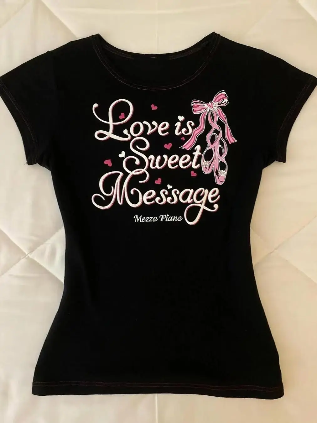 

Y2k Letter Print T-shirt Goth Vintage Punk Streetwear Crop Top Slim Short Sleeve Hot Sweet 90s Tee Emo Girl Chic Harajuku Summer