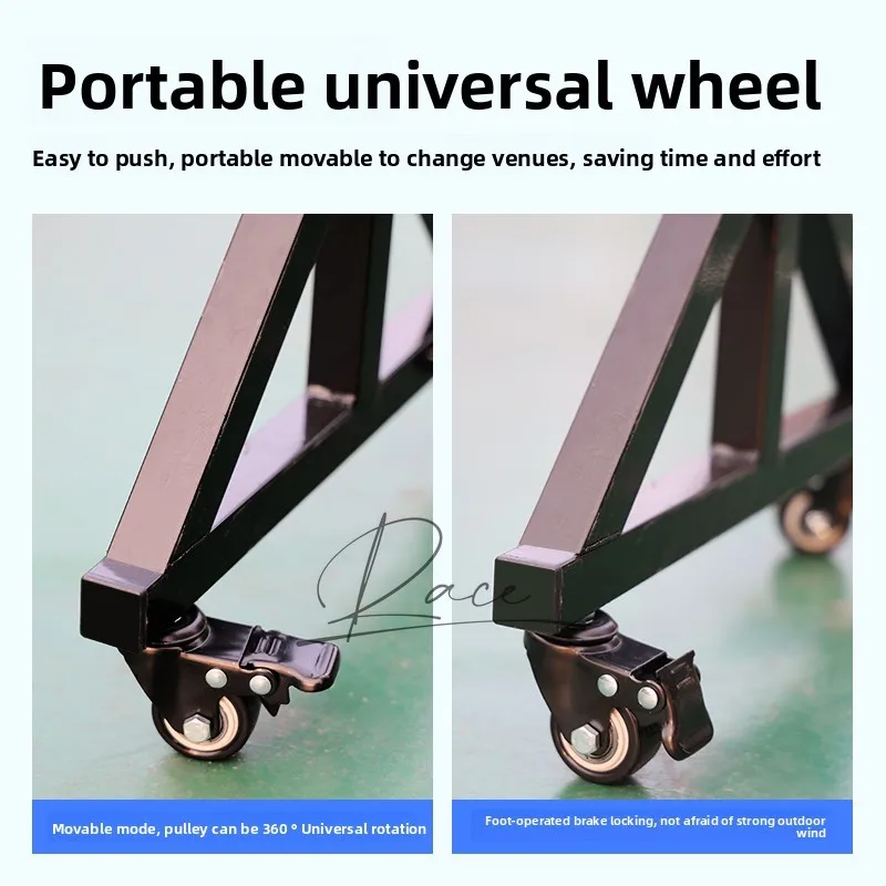 バスケットボール、サッカー、バレーボール、卓球用の移動式高さ調整可能フロアフリップ式得点カウンター