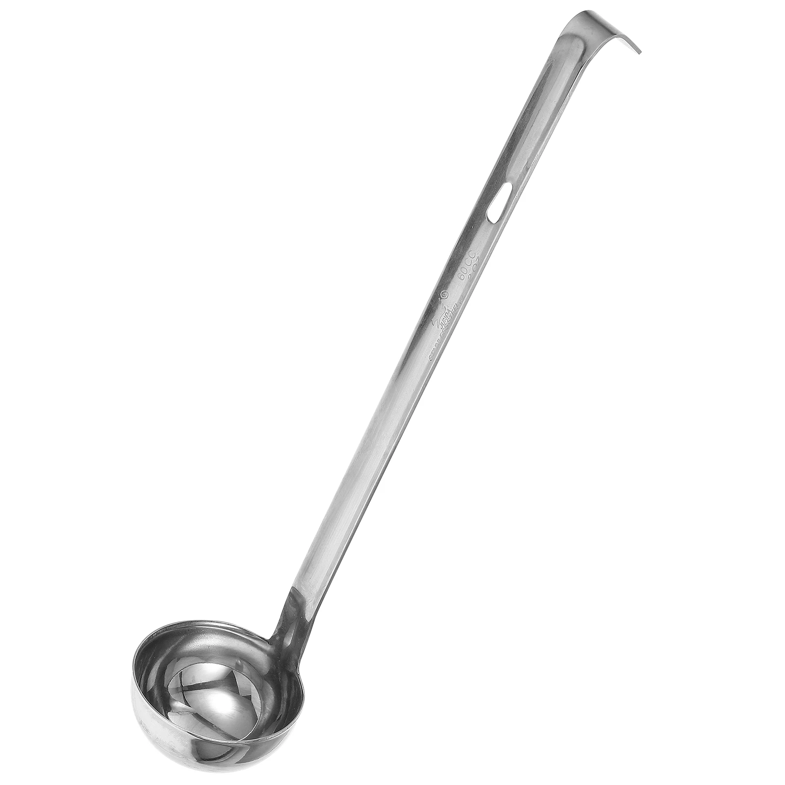 

Stainless Steel Measuring Spoon Soup Ladle for Cooking Baking Kitchen Home Metal Tablespoon Dry Ingredients Liquid Storage Hook