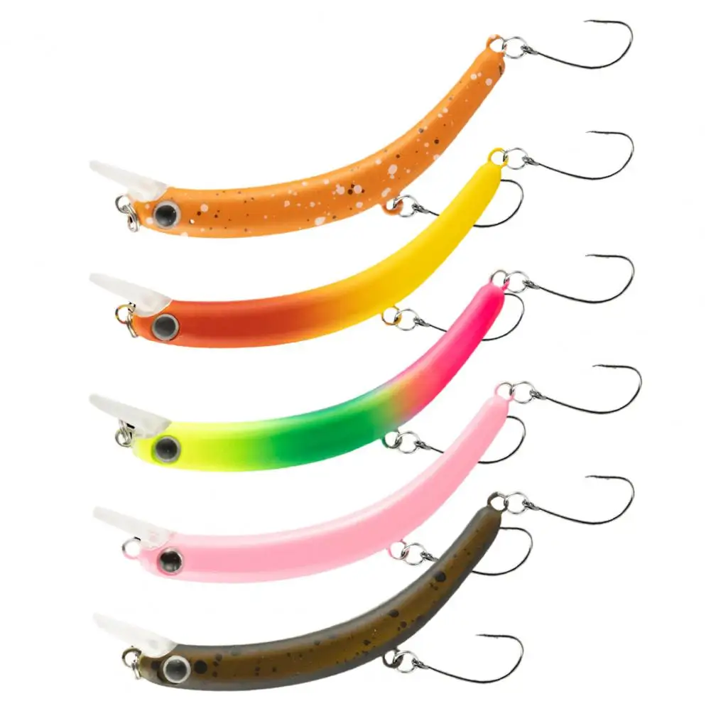 

Sinking Fishing Lure Carved Minnow Fishing Lure with Tongue Hooks Long Casting Sinking Bait for Freshwater Fishing Accessories