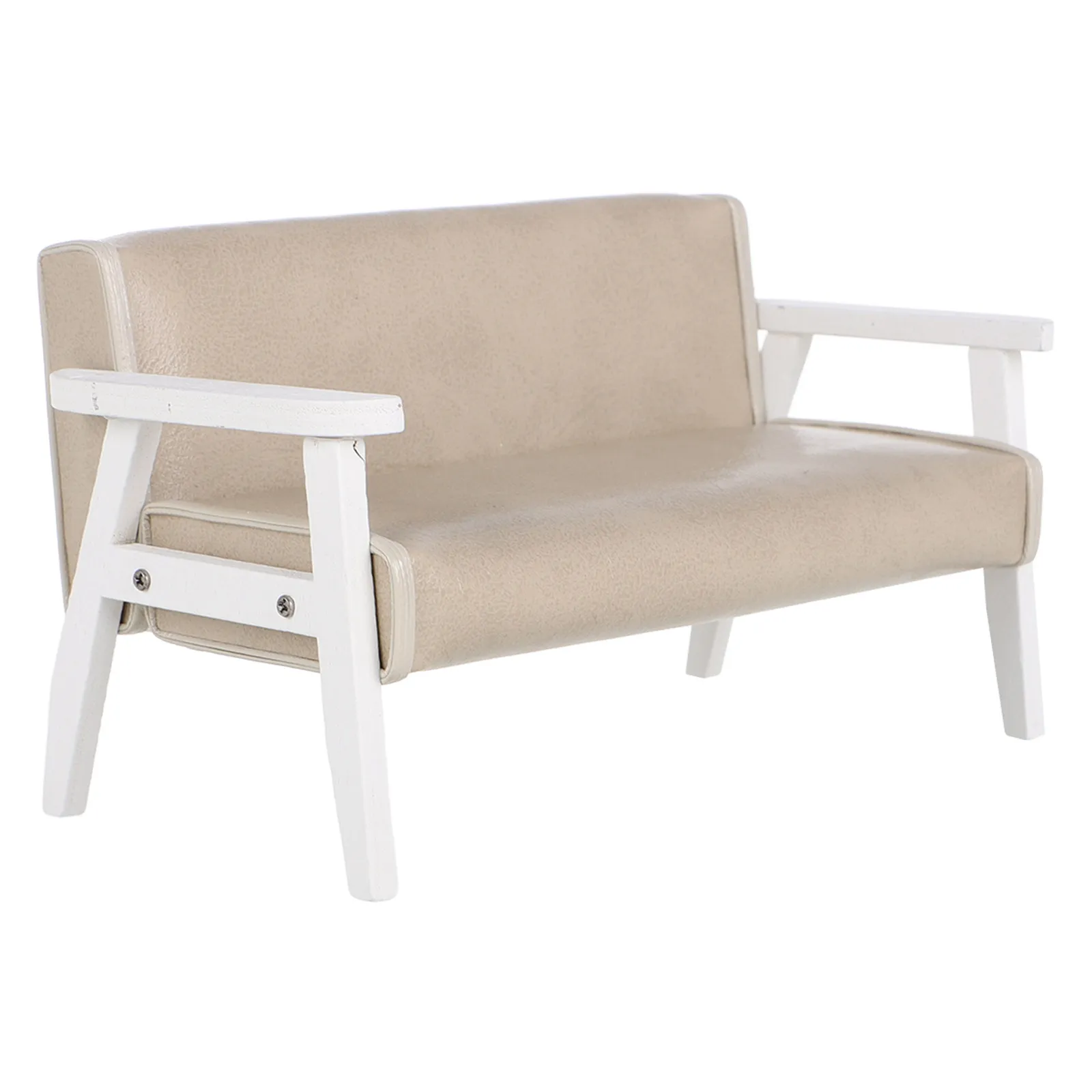 

Miniature Sofa Chair for Dollhouse DIY Living Room Miniature Furniture Mini Couch Small Scale Dollhouse Accessories
