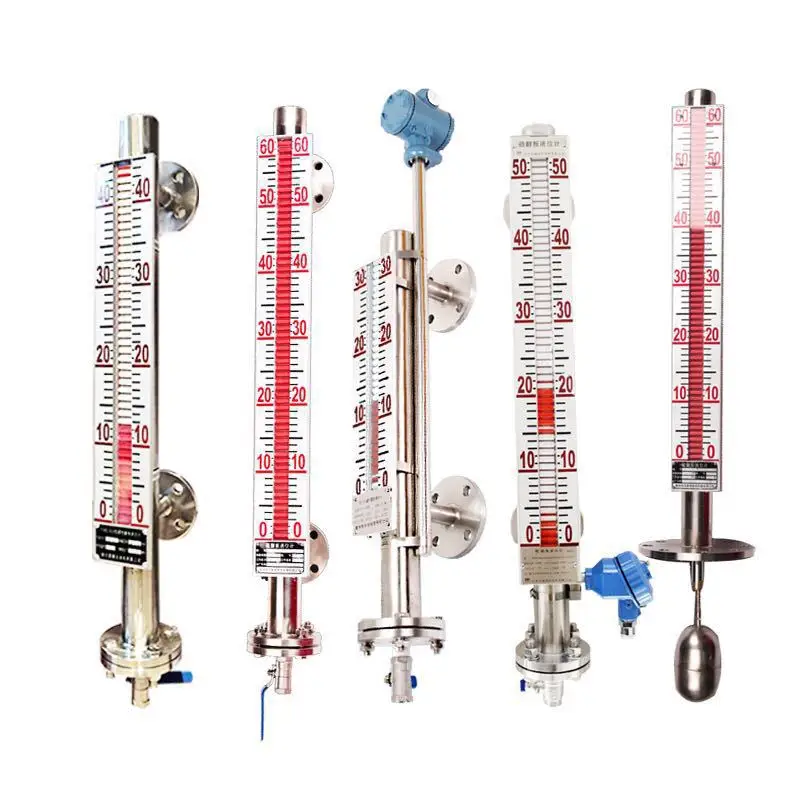 High Quality Liquid Level Gauge Magnetic Level Indicators Float Type Liquid Sensor Tank Water Alarm Liquid Level Sensor Switch
