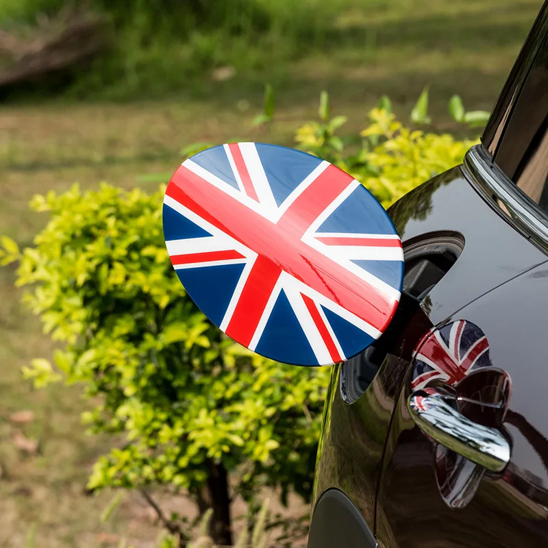 Car Gas Fuel Tank Cap Decorative Trim Cover For MINI COOPER CLUBMAN F54 Automotive Styling Accessories Exterior Parts