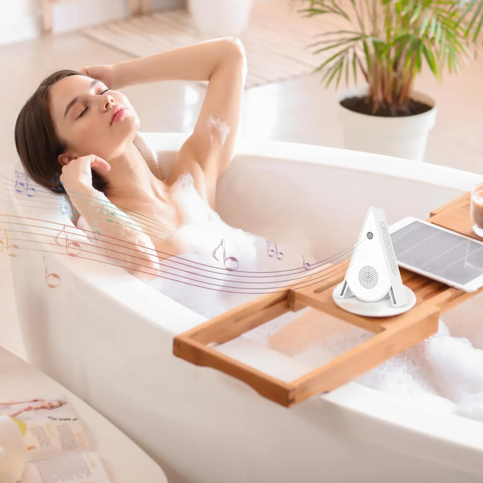Bird Chirping Sound Box Singing Bird Speaker Motion Sensor Nature Box Sound Portable Smart Natural Noise Maker for Spa Yoga