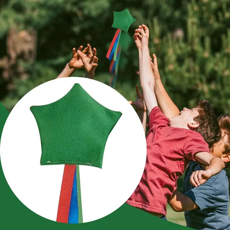 Zitzakken voor het gooien van sterzitzakken, speelgoed gooien met linten, gooispelgewichten voor carnaval, camping, klaslokaal, binnenspel