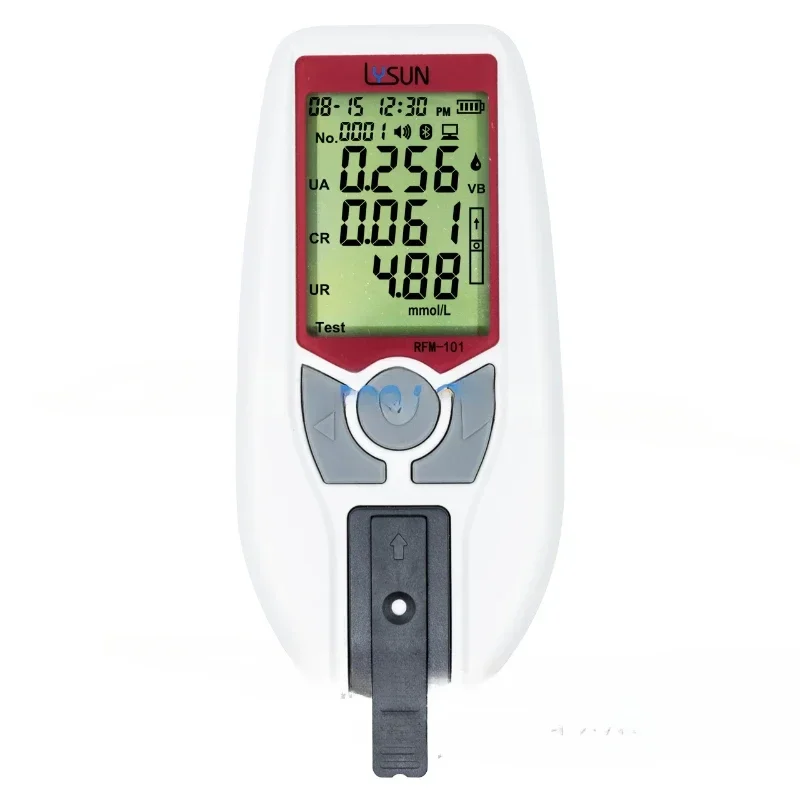 Kidney Function Test RFM-101 Renal Function Meter Uric Acid+creatinine+urea 3in1test Analyzer