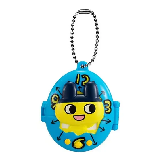 Bandai Tamagotchi modelo de figuras de acción caja de almacenamiento decoración colgante adornos Gashapon oficial genuino lindo juguetes coleccionables