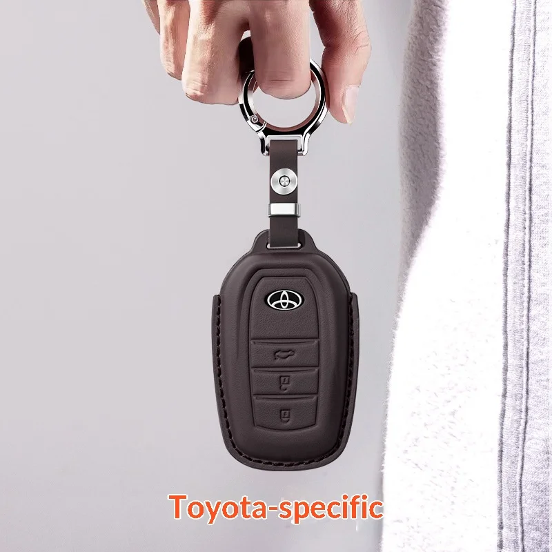 Fit For Toyota Camry RAV4 Corolla Avalon Levin Wildlander Frontlander BZ4X Soft TPU Silicone Protective Car Key Case