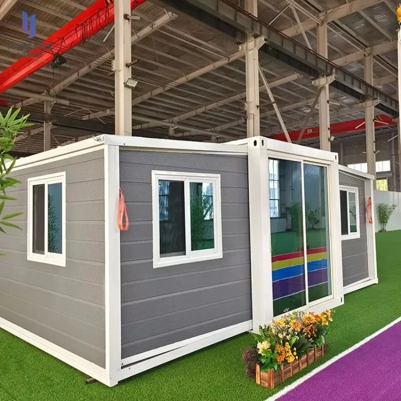 Expandable Container House 2 Story Modern Design  Tiny Homes Cabins Prefab Houses Prefabricated Building House For Sale