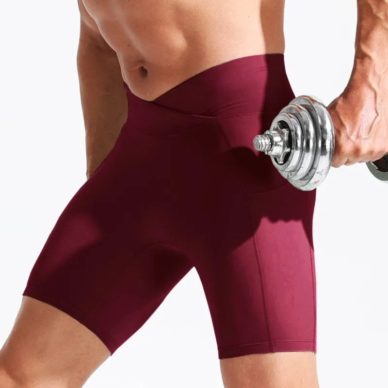 Men Outdoor Running Pocket Shorts Board GYM Exercise Male Fitness Legging Basketball Hiking Trainning Sport Soccer Clothing Q25