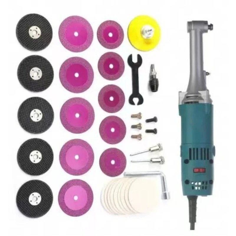 Angle grinder, beautiful seam brushless engraving grinder, multi-function grinder, woodworking, power tool set engraving