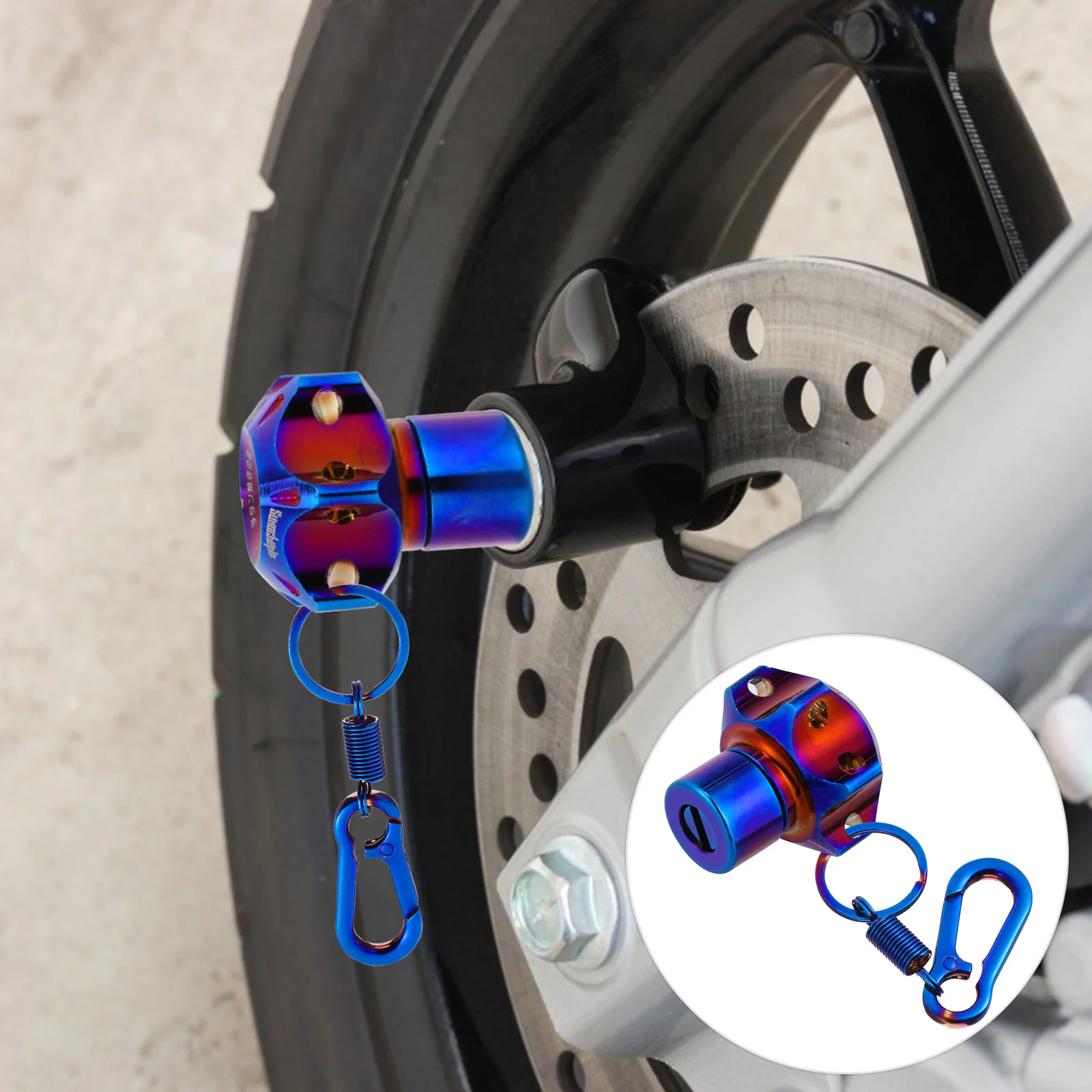 

Modified Key Shell Motor Hexagon Motorcycle Cover Accessories Titanium Alloy Universal CNC Bit