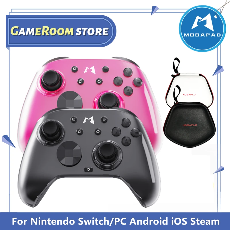 Controlador mecánico Bluetooth MOBAPAD Huben 2 con bolsa para Nintendo Switch NS Switch 2 PC Android iOS consola de juegos de vapor