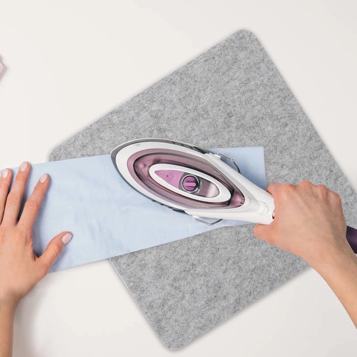 

13X14Inch Wool Ironing Mat Heat Resistant Pressing Pad For Quilting Sewing Embroidery Craft Diy Felt Mat Travel Lightweight